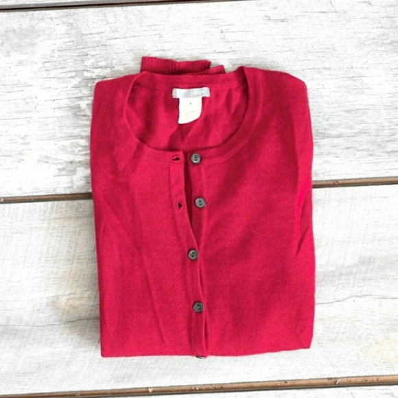 J. Crew Sweaters - WMNS J.CREW 100% MERINO WOOL SZ S CARDIGAN
